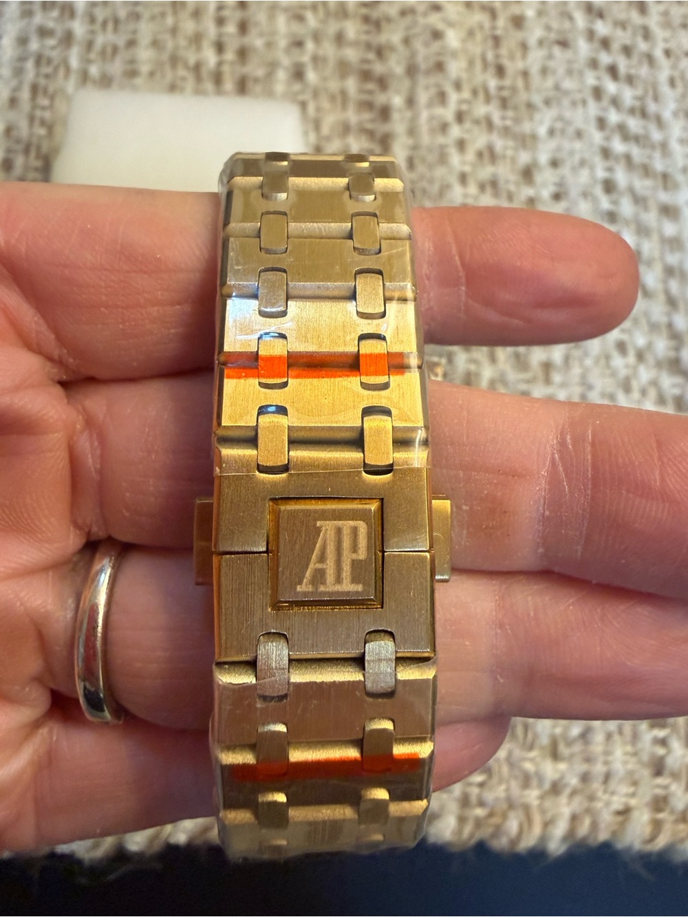 Audemars Piguet Green Dial Gold Bracelet Chronograph - Picture 6 of 9